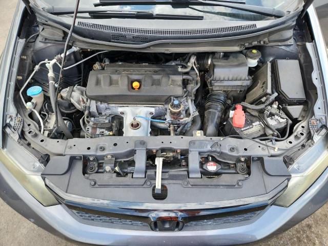 2HGFB2F98CH528375 - 2012 HONDA CIVIC EXL GRAY photo 11