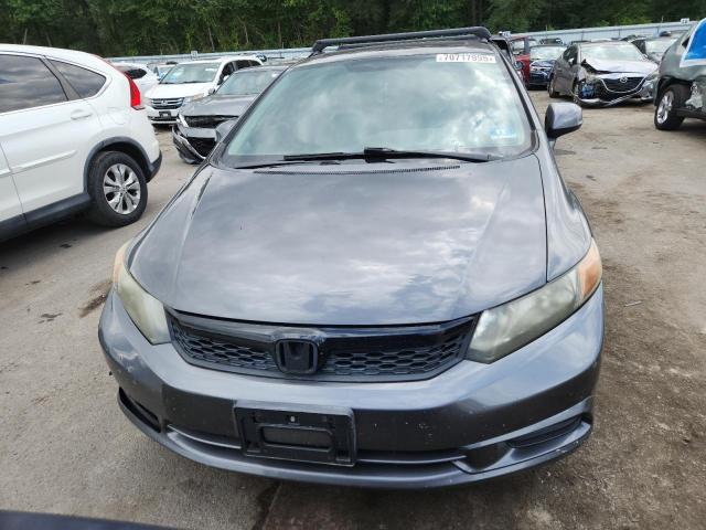 2HGFB2F98CH528375 - 2012 HONDA CIVIC EXL GRAY photo 5