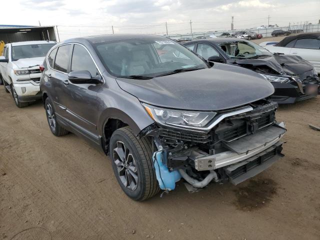 2HKRW2H55LH686982 - 2020 HONDA CR-V EX GRAY photo 4