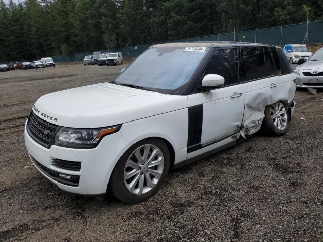 2016 LAND ROVER RANGE ROVE HSE, 