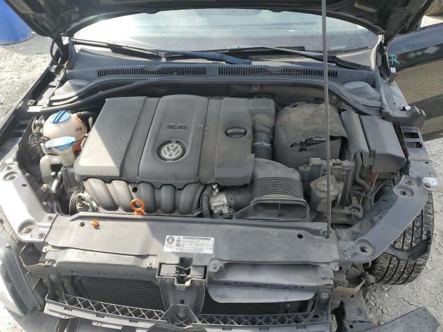 3VWDZ7AJ1BM343694 - 2011 VOLKSWAGEN JETTA SE BLACK photo 11