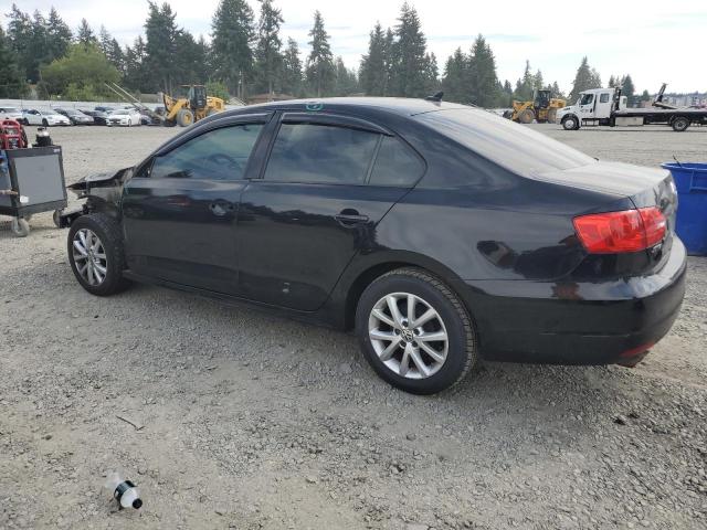 3VWDZ7AJ1BM343694 - 2011 VOLKSWAGEN JETTA SE BLACK photo 2