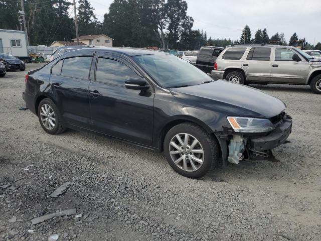 3VWDZ7AJ1BM343694 - 2011 VOLKSWAGEN JETTA SE BLACK photo 4