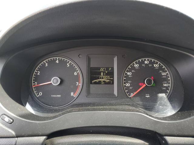 3VWDZ7AJ1BM343694 - 2011 VOLKSWAGEN JETTA SE BLACK photo 9