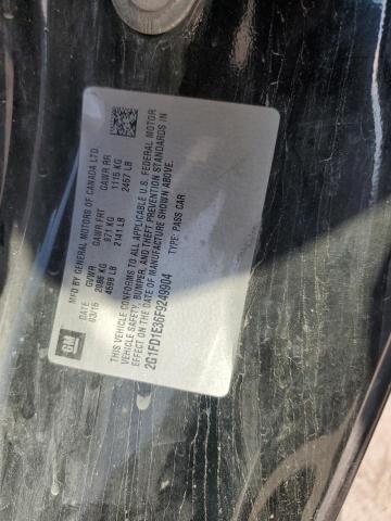 2G1FD1E36F9249904 - 2015 CHEVROLET CAMARO LT BLACK photo 12