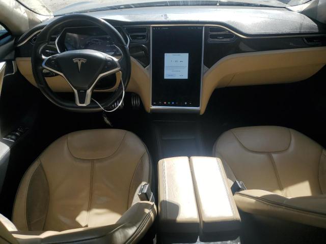 5YJSA1DP0CFP02909 - 2012 TESLA MODEL S BLUE photo 8