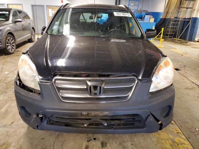 JHLRD78895C044683 - 2005 HONDA CR-V EX BLACK photo 5