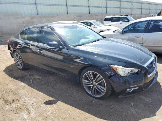 JN1BV7AP4EM678803 - 2014 INFINITI Q50 BASE BLACK photo 4