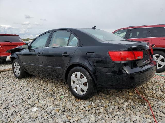 5NPET46C19H564276 - 2009 HYUNDAI SONATA GLS BLACK photo 2