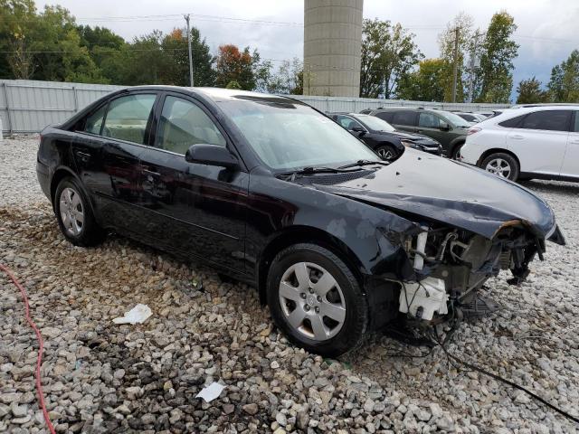 5NPET46C19H564276 - 2009 HYUNDAI SONATA GLS BLACK photo 4