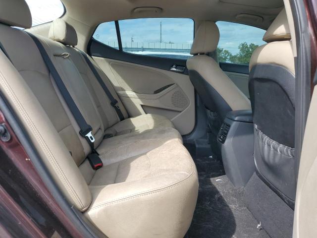 5XXGN4A76CG067577 - 2012 KIA OPTIMA EX BURGUNDY photo 10
