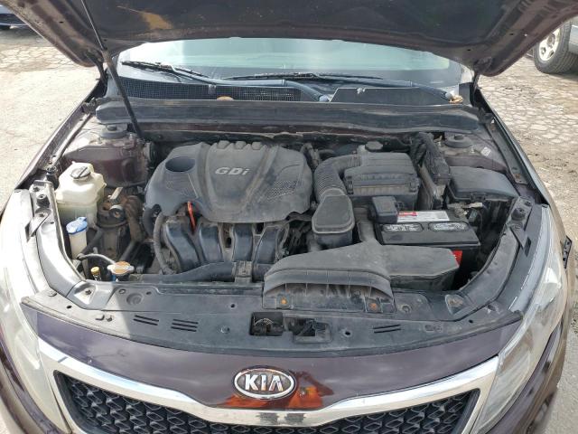 5XXGN4A76CG067577 - 2012 KIA OPTIMA EX BURGUNDY photo 11