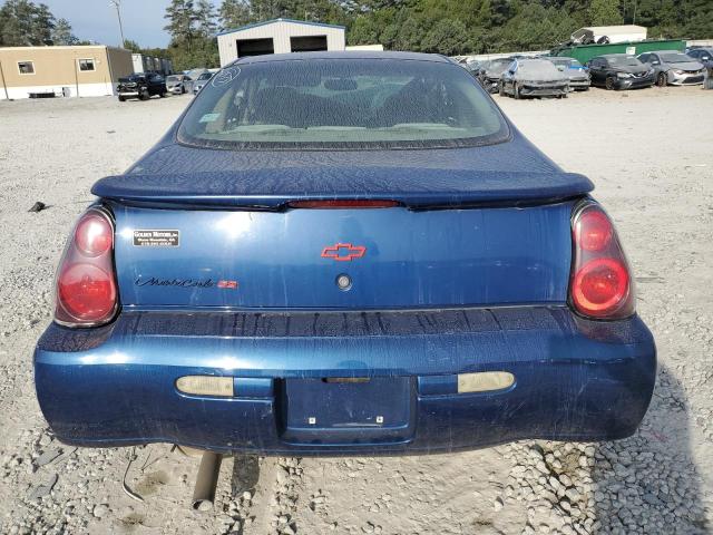 2G1WX12K639381401 - 2003 CHEVROLET MONTE CARL SS BLUE photo 6