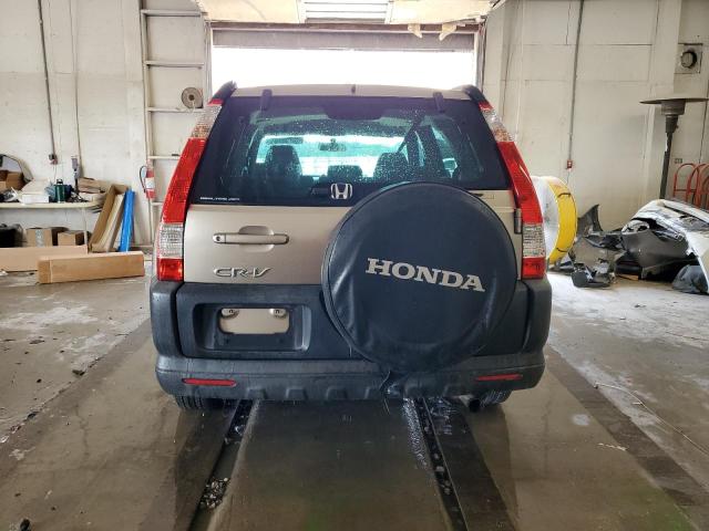 SHSRD78896U437822 - 2006 HONDA CR-V EX GOLD photo 6