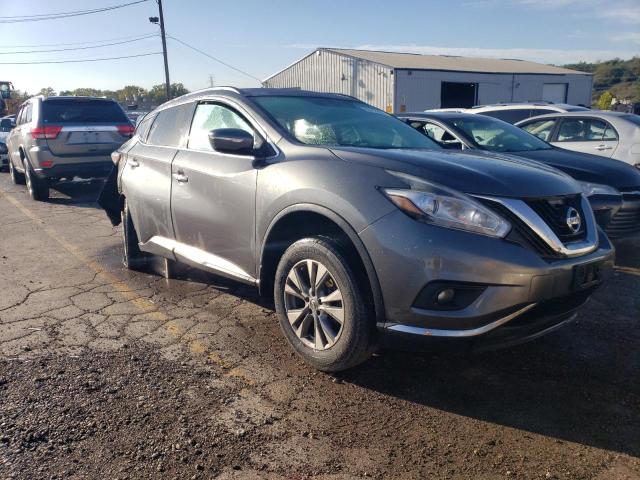 5N1AZ2MHXFN239715 - 2015 NISSAN MURANO S GRAY photo 4