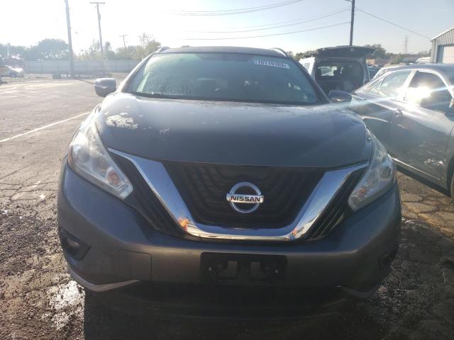 5N1AZ2MHXFN239715 - 2015 NISSAN MURANO S GRAY photo 5