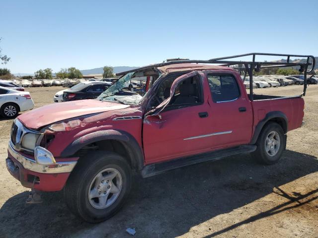 5TEGN92N32Z884225 - 2002 TOYOTA TACOMA DOUBLE CAB PRERUNNER RED photo 1
