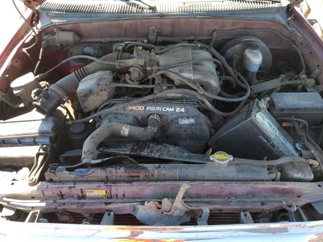 5TEGN92N32Z884225 - 2002 TOYOTA TACOMA DOUBLE CAB PRERUNNER RED photo 11