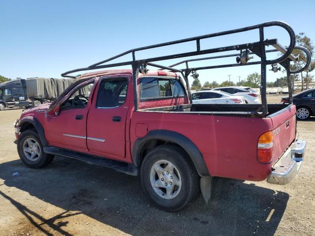 5TEGN92N32Z884225 - 2002 TOYOTA TACOMA DOUBLE CAB PRERUNNER RED photo 2