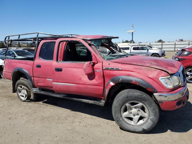 5TEGN92N32Z884225 - 2002 TOYOTA TACOMA DOUBLE CAB PRERUNNER RED photo 4