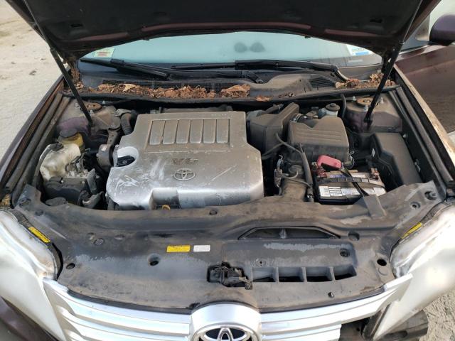 4T1BK3DB4BU407052 - 2011 TOYOTA AVALON BASE 勃艮第红 照片 11