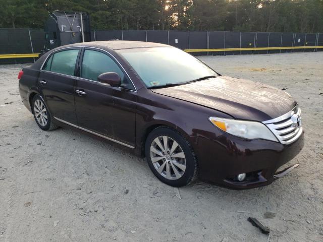 4T1BK3DB4BU407052 - 2011 TOYOTA AVALON BASE 勃艮第红 照片 4