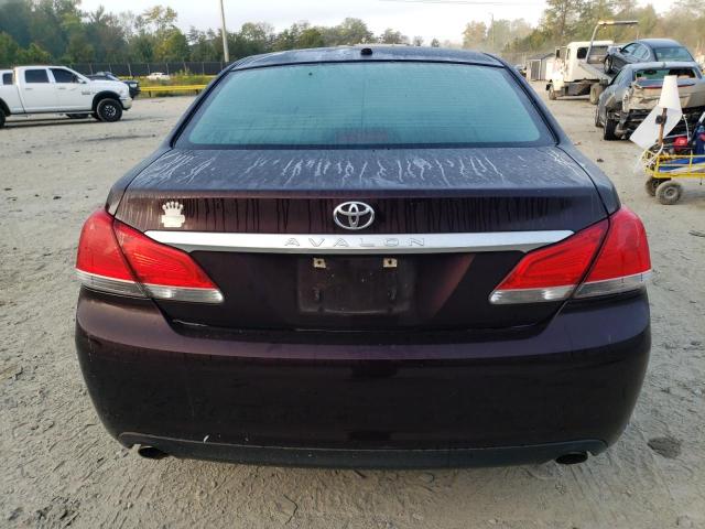 4T1BK3DB4BU407052 - 2011 TOYOTA AVALON BASE 勃艮第红 照片 6