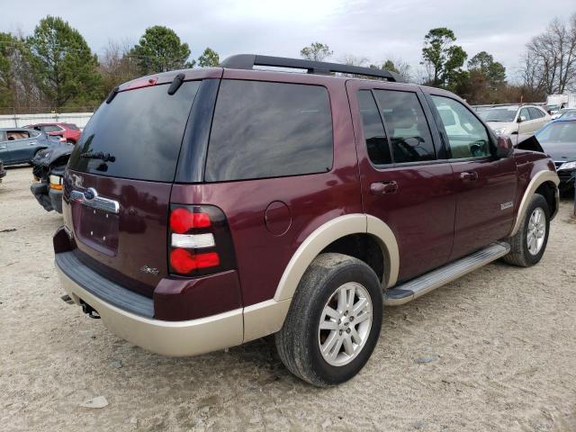 1FMEU74E08UA43987 - 2008 FORD EXPLORER EDDIE BAUER BURGUNDY photo 3