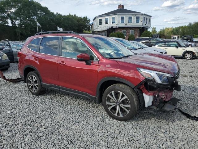 JF2SKALC7RH507461 - 2024 SUBARU FORESTER LIMITED RED photo 4