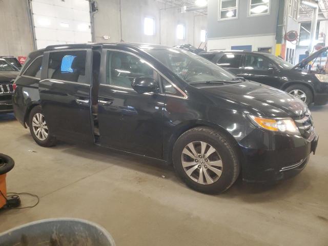 5FNRL5H64EB063678 - 2014 HONDA ODYSSEY EXL BLACK photo 4