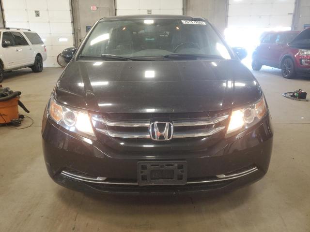 5FNRL5H64EB063678 - 2014 HONDA ODYSSEY EXL BLACK photo 5
