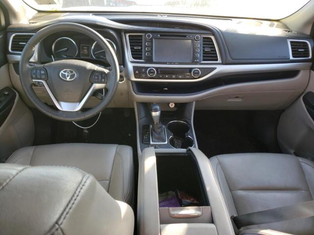 5TDKKRFH6GS133339 - 2016 TOYOTA HIGHLANDER XLE GRAY photo 8