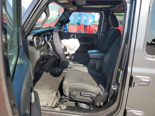 1C4HJXDN5MW515187 - 2021 JEEP WRANGLER UNLIMITED SPORT GRAY photo 7