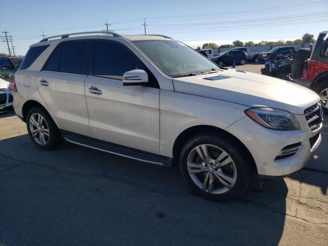 4JGDA5HB9DA160150 - 2013 MERCEDES-BENZ ML 350 4MATIC WHITE photo 4