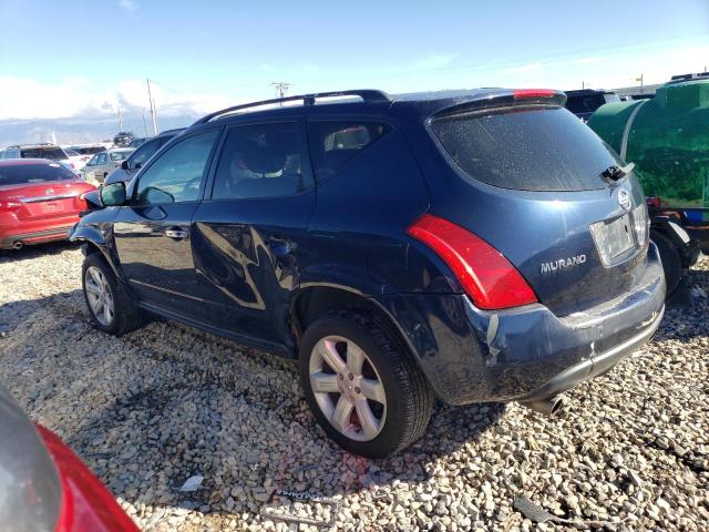 JN8AZ08W53W218170 - 2003 NISSAN MURANO SL BLUE photo 2