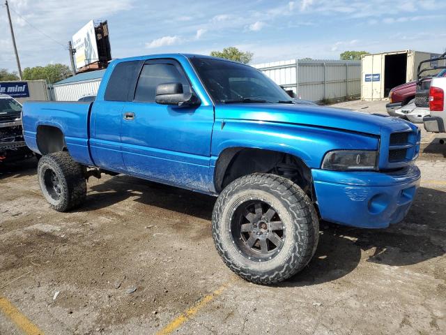 3B7HF13ZXXM588739 - 1999 DODGE RAM 1500 BLUE photo 4