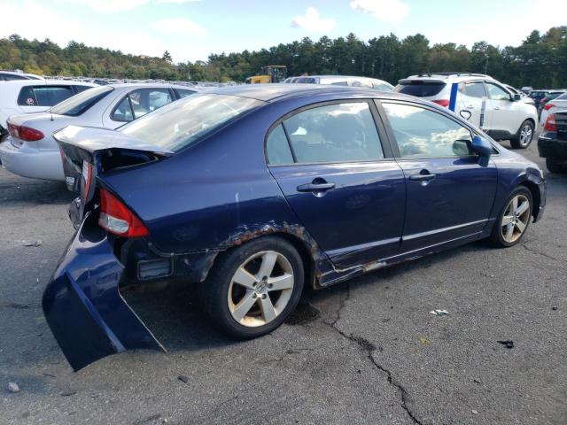 2HGFA16889H515462 - 2009 HONDA CIVIC EX BLUE photo 3