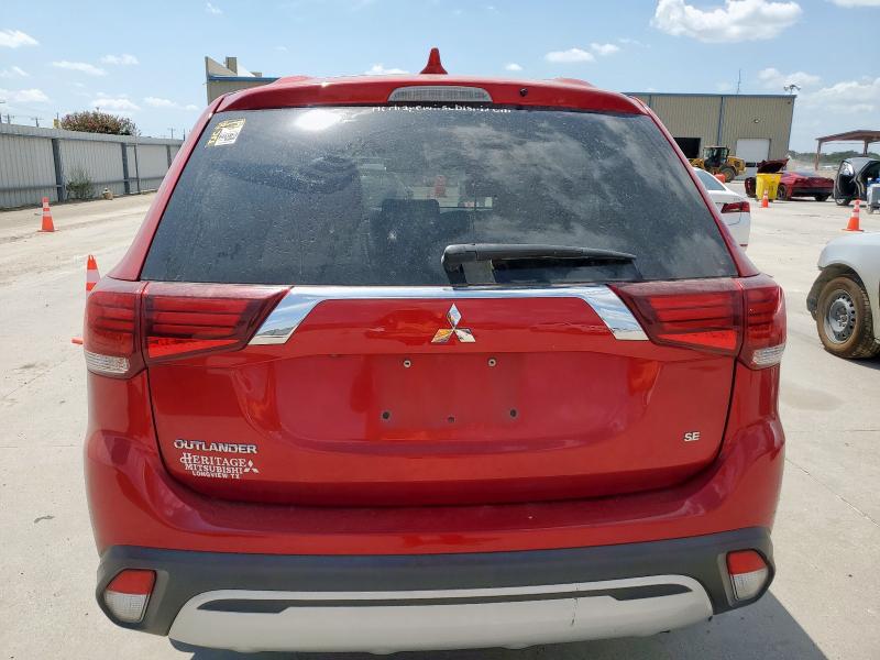JA4AD3A38LZ003760 - 2020 MITSUBISHI OUTLANDER SE RED photo 6
