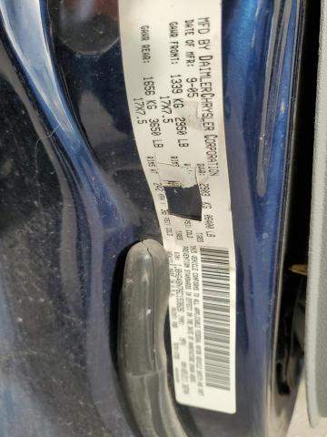 1J8HG48N76C153626 - 2006 JEEP COMMANDER BLUE photo 13