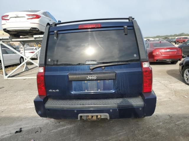 1J8HG48N76C153626 - 2006 JEEP COMMANDER BLUE photo 6
