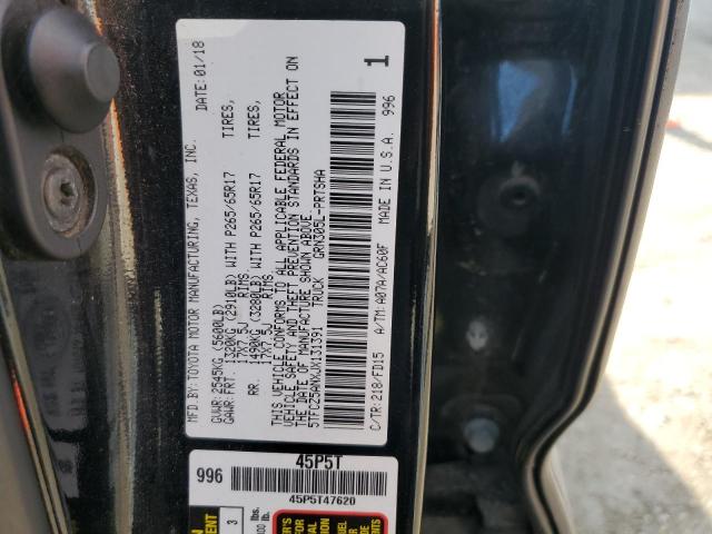 5TFCZ5ANXJX131391 - 2018 TOYOTA TACOMA DOUBLE CAB შავი ფოტო 24