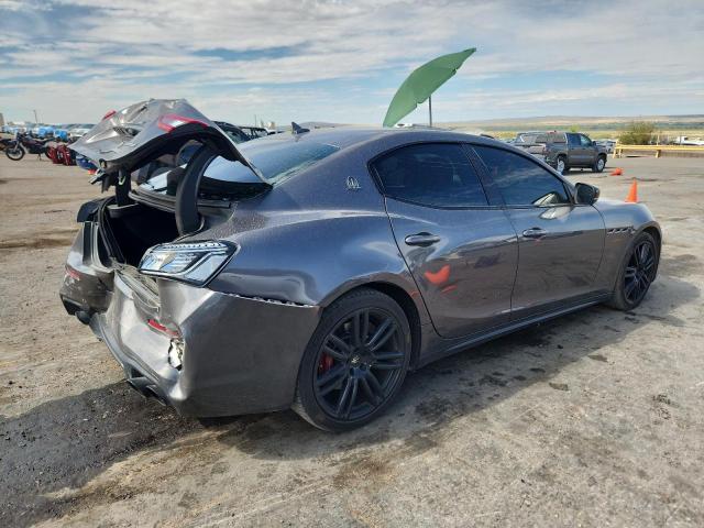 ZAM57YSAXK1334096 - 2019 MASERATI GHIBLI S Сірий фото 3