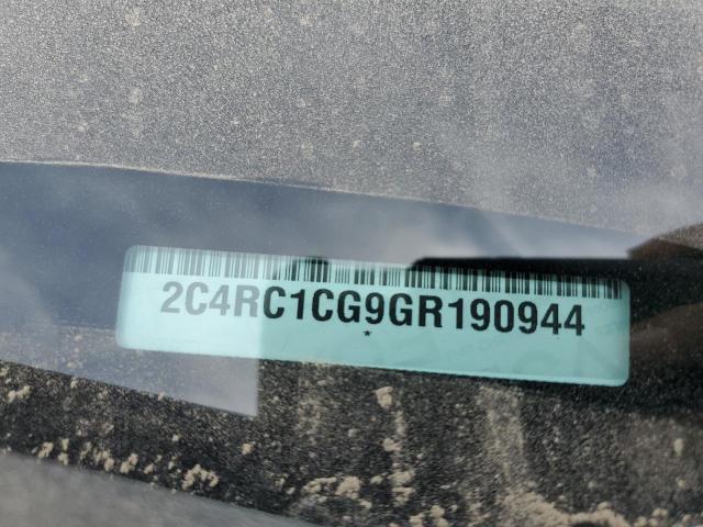 2C4RC1CG9GR190944 - 2016 CHRYSLER TOWN & COU TOURING L WHITE photo 13