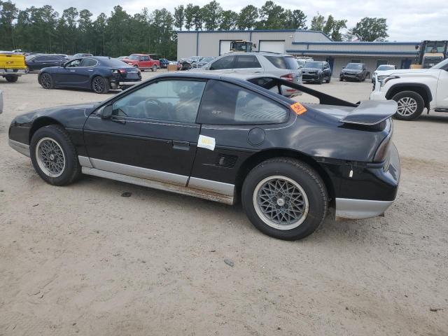 1G2PG1195HP227933 - 1987 PONTIAC FIERO GT BLACK photo 2