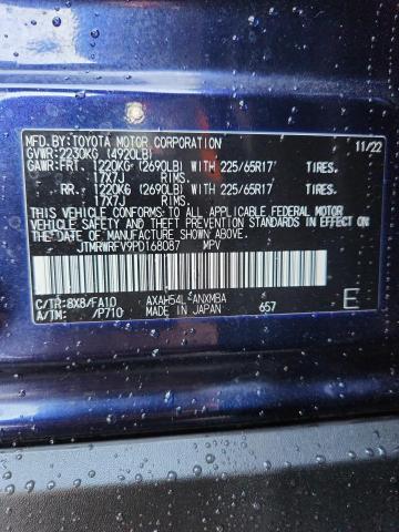 JTMRWRFV9PD168087 - 2023 TOYOTA RAV4 XLE Mavi foto 13