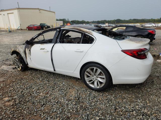 2G4GV5EK1F9176220 - 2015 BUICK REGAL WHITE photo 2