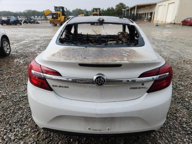 2G4GV5EK1F9176220 - 2015 BUICK REGAL WHITE photo 6