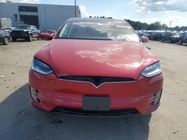 5YJXCAE43GF000531 - 2016 TESLA MODEL X RED photo 5