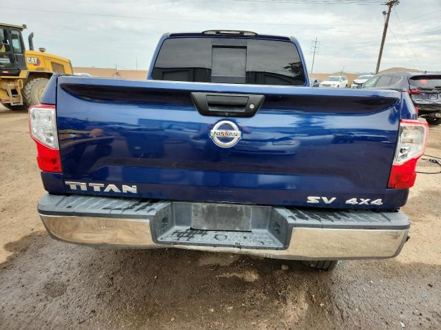 1N6AA1EJ3JN500101 - 2018 NISSAN TITAN S BLUE photo 6