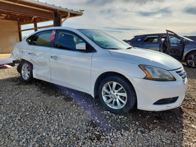 3N1AB7AP5DL663787 - 2013 NISSAN SENTRA S WHITE photo 4